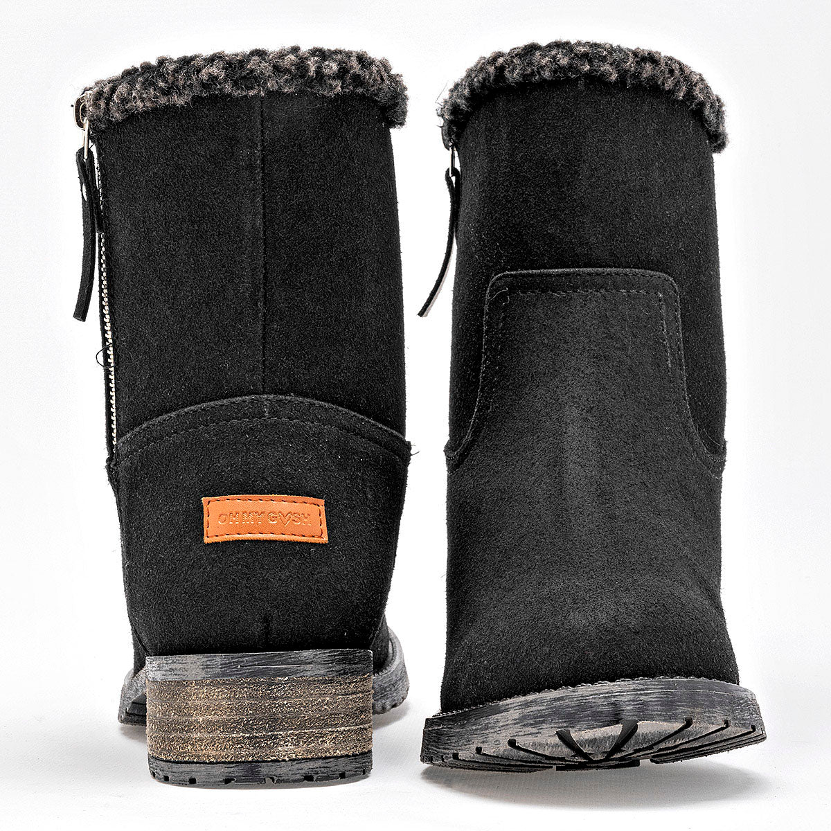 Botin Casual Mujer Gösh 3060g02 Negro Tubo 20 Cm