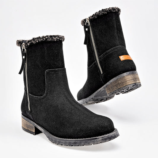 Botin Casual Mujer Gösh 3060g02 Negro Tubo 20 Cm