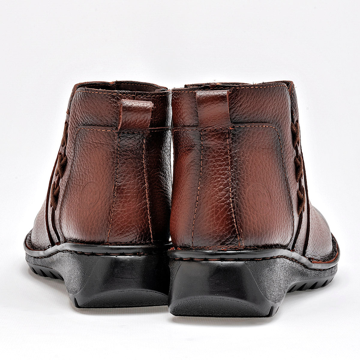 Botin Casual Piel Lobo Solo Mujer  5957b Cafe