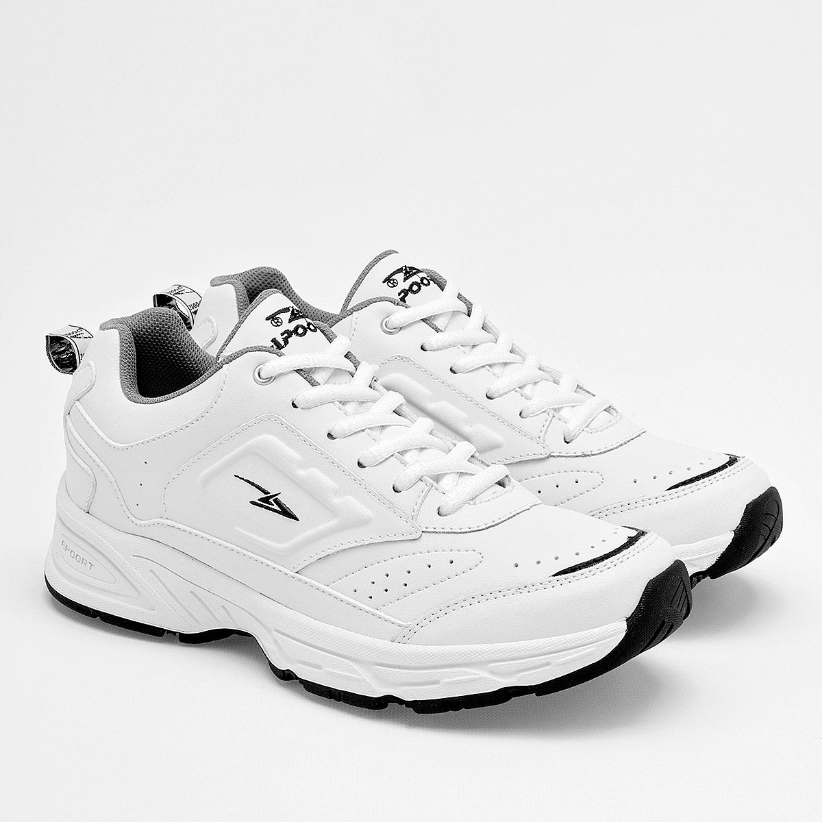 TENIS DEPORTIVO JUVENIL APOORT 960 BLANCO NEGRO