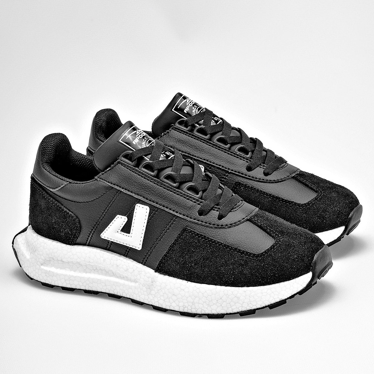 TENIS URBANO HOMBRE APOORT A5027 NEGRO