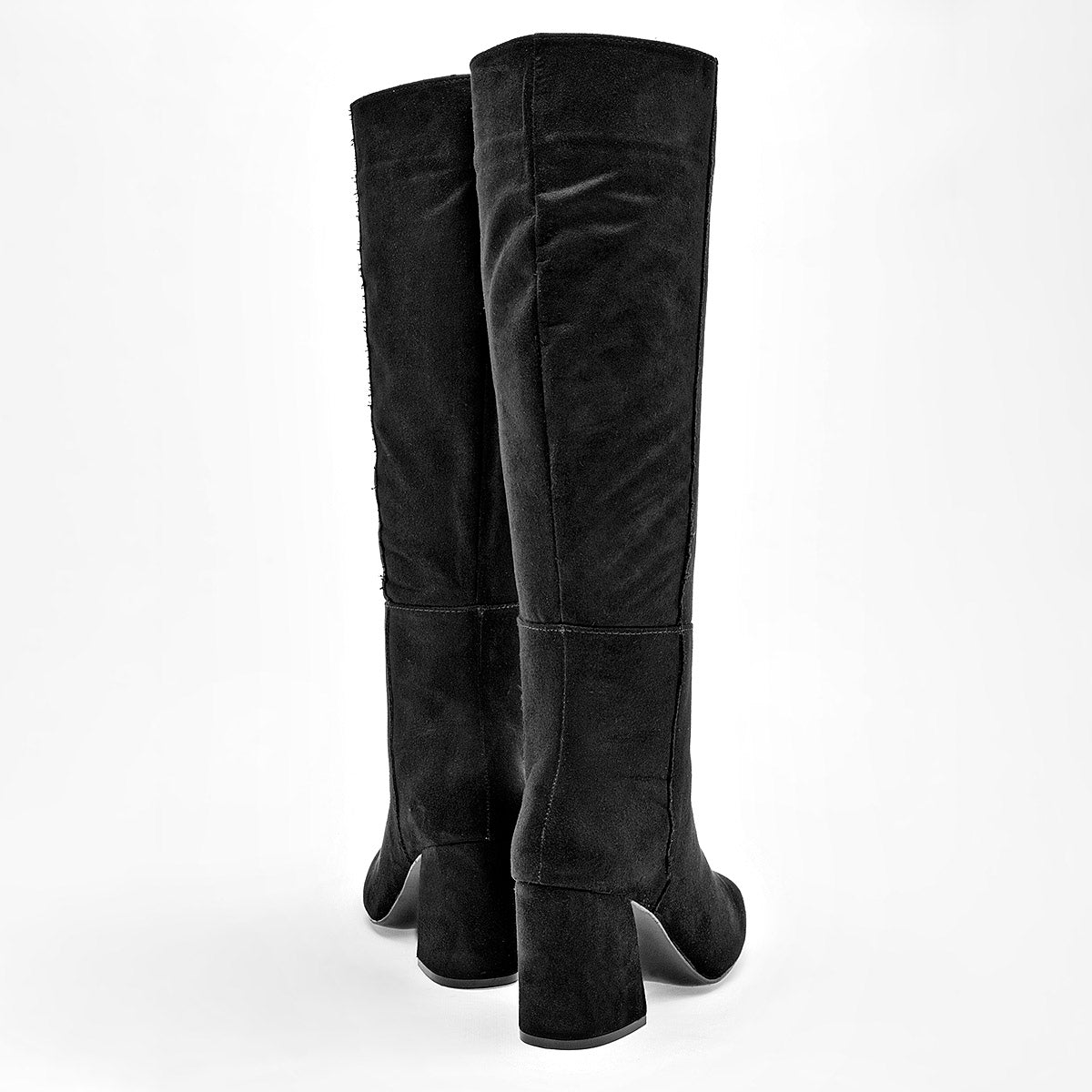 Bota Larga Been Class Para Mujer 19689 Negro Tacon 8cm Tubo 40cm