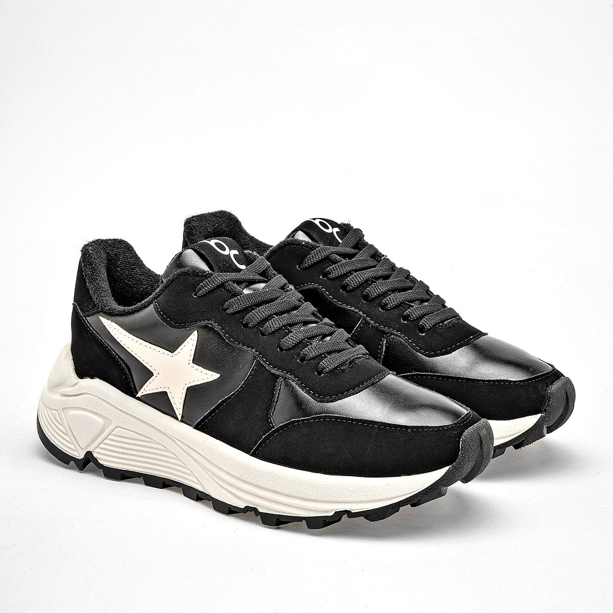 TENIS URBANO MUJER BEEN CLASS 19701 NEGRO BEIGE