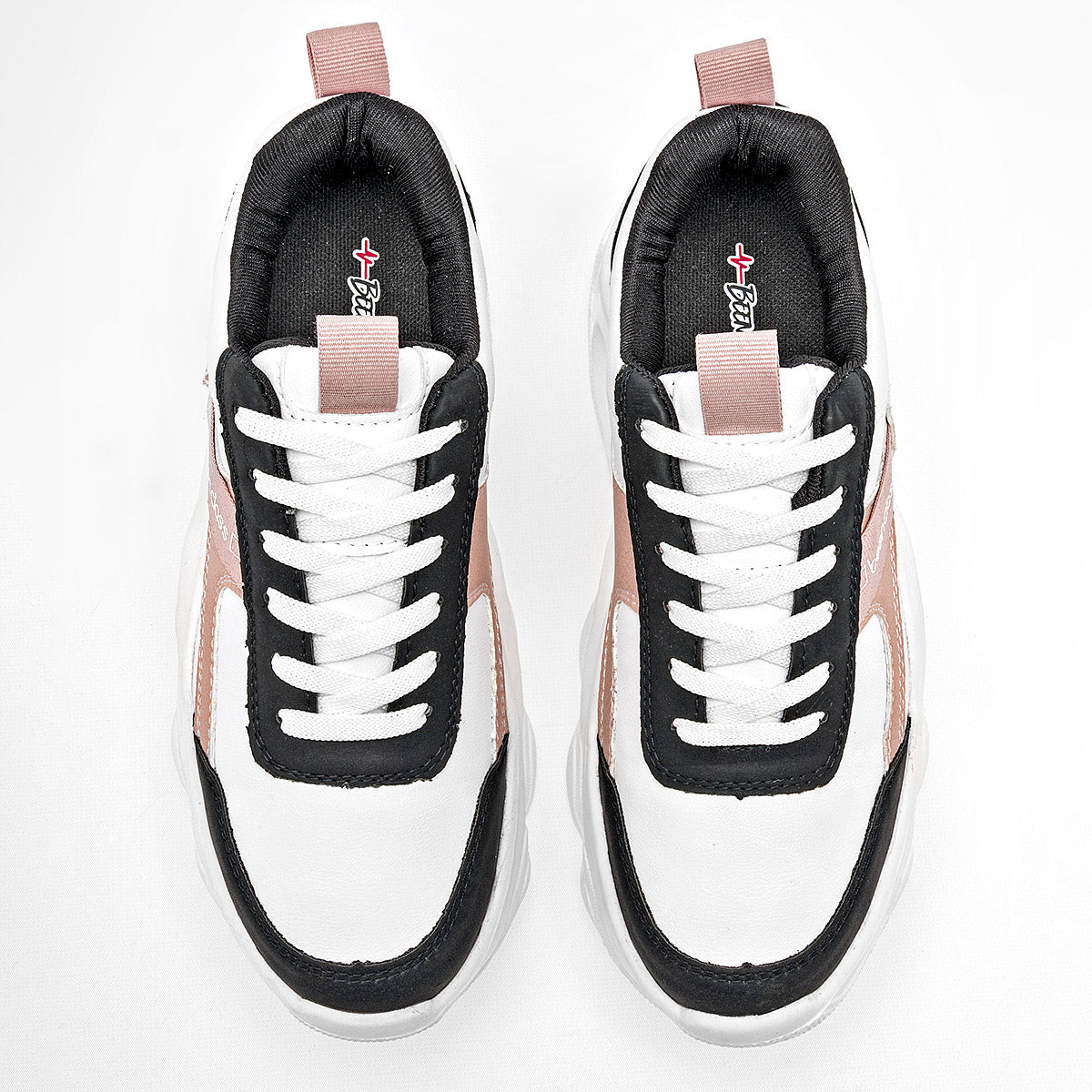 TENIS URBANO MUJER BEEN CLASS 19708 BLANCO NEGRO ROSA