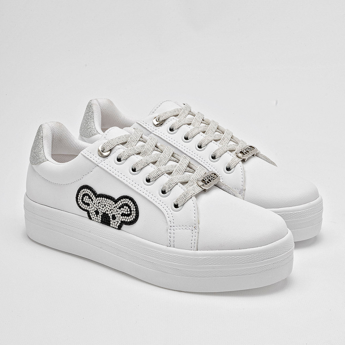 TENIS URBANO MUJER BEEN CLASS 19751 BLANCO PLATA