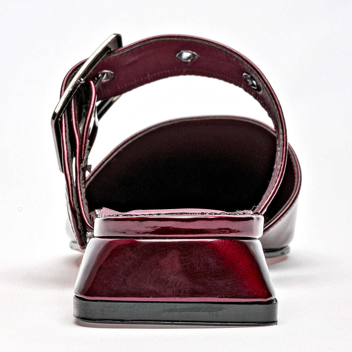 Flats Casuales Charol Crivelli Mujer 66t3133 Vino