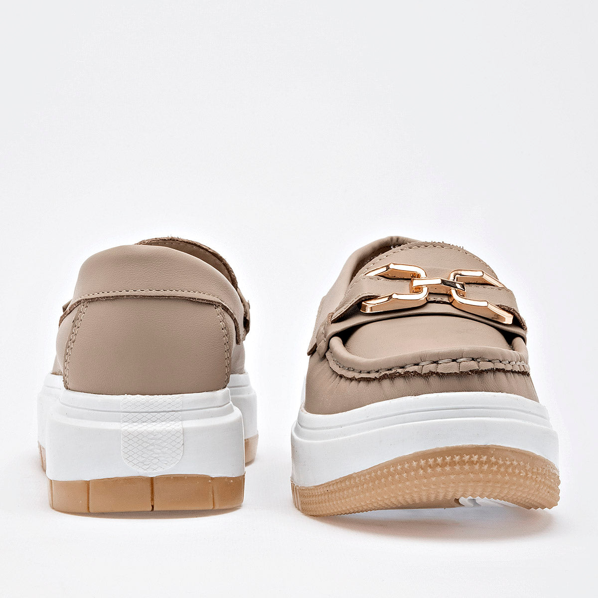 ZAPATO CASUAL MUJER EMANUEL ROMERO 504 BEIGE