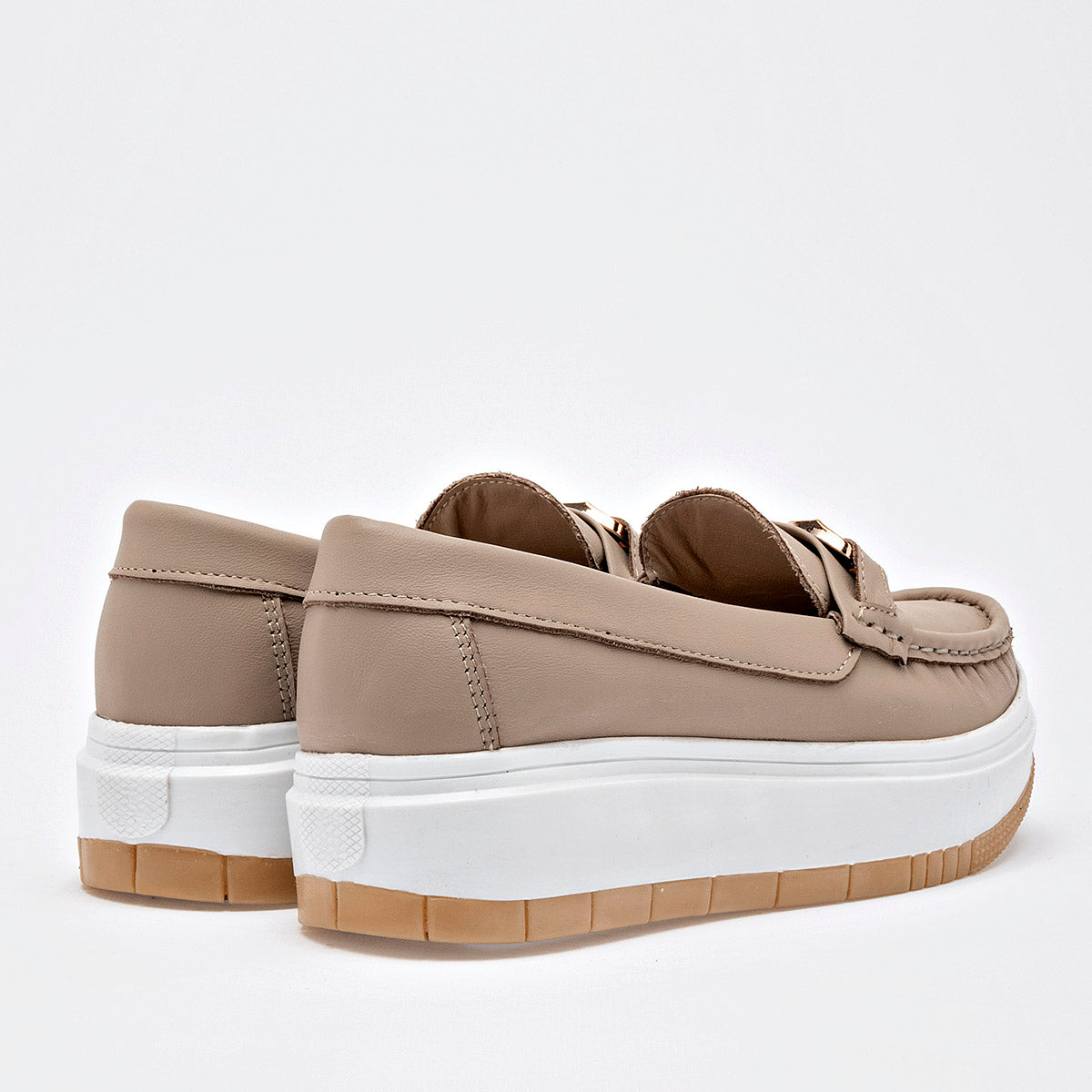 ZAPATO CASUAL MUJER EMANUEL ROMERO 504 BEIGE