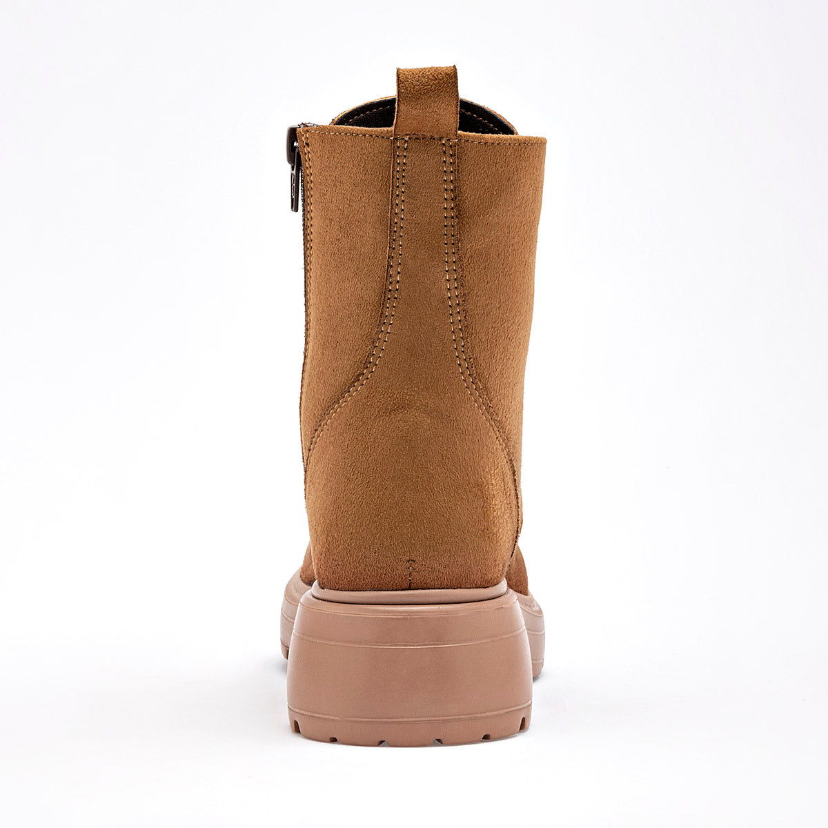 Bota Casual Green Love Mujer 95110 Camel Tacon 4 Cm