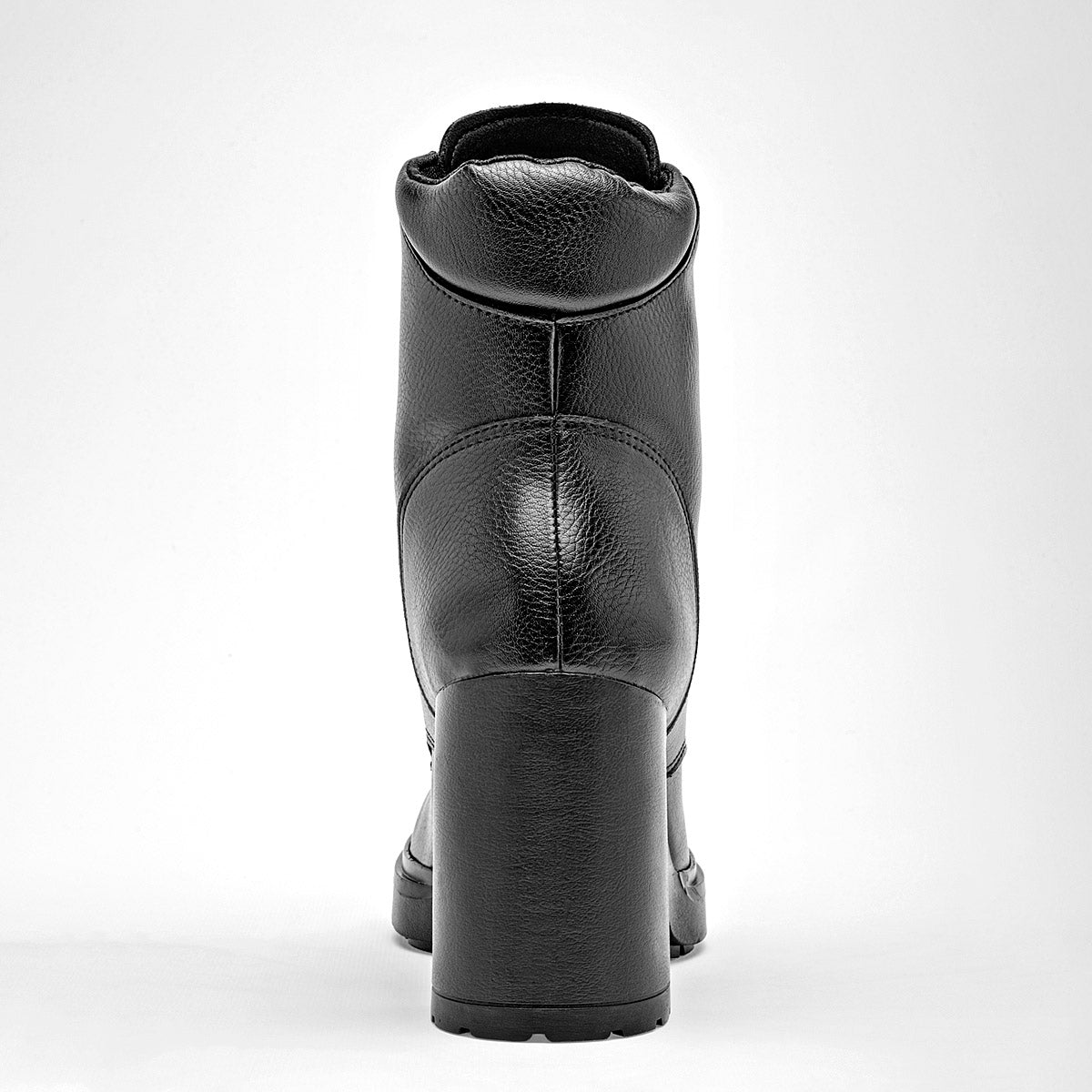 Botin Casual Green Love Mujer 95234 Negro Tacon 8 Cm