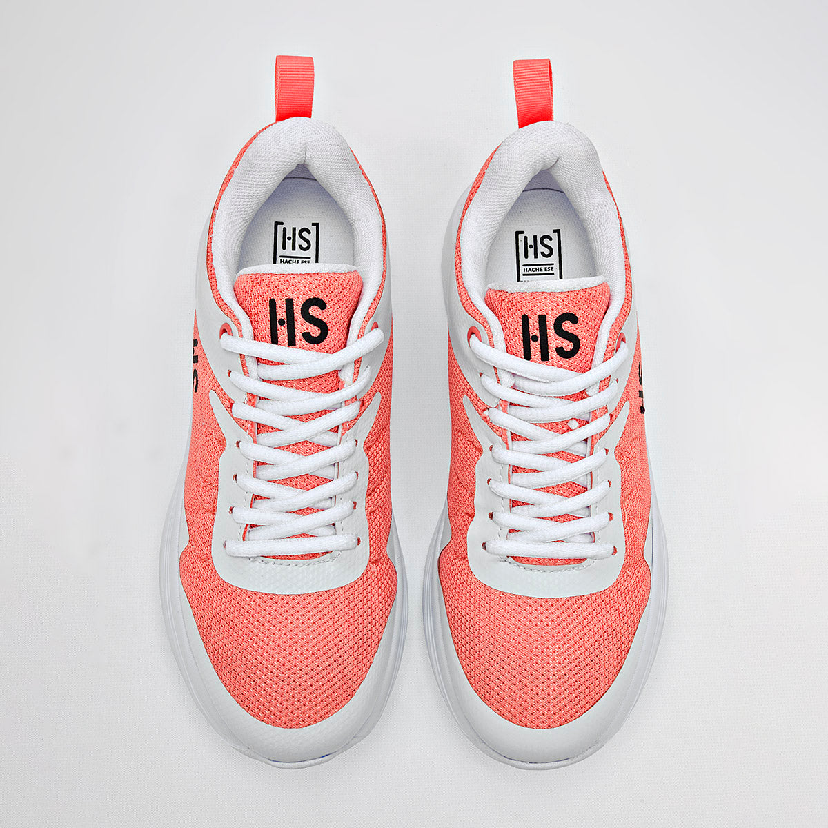 TENIS URBANO MUJER HS CASUAL 400 NARANJA BLANCO