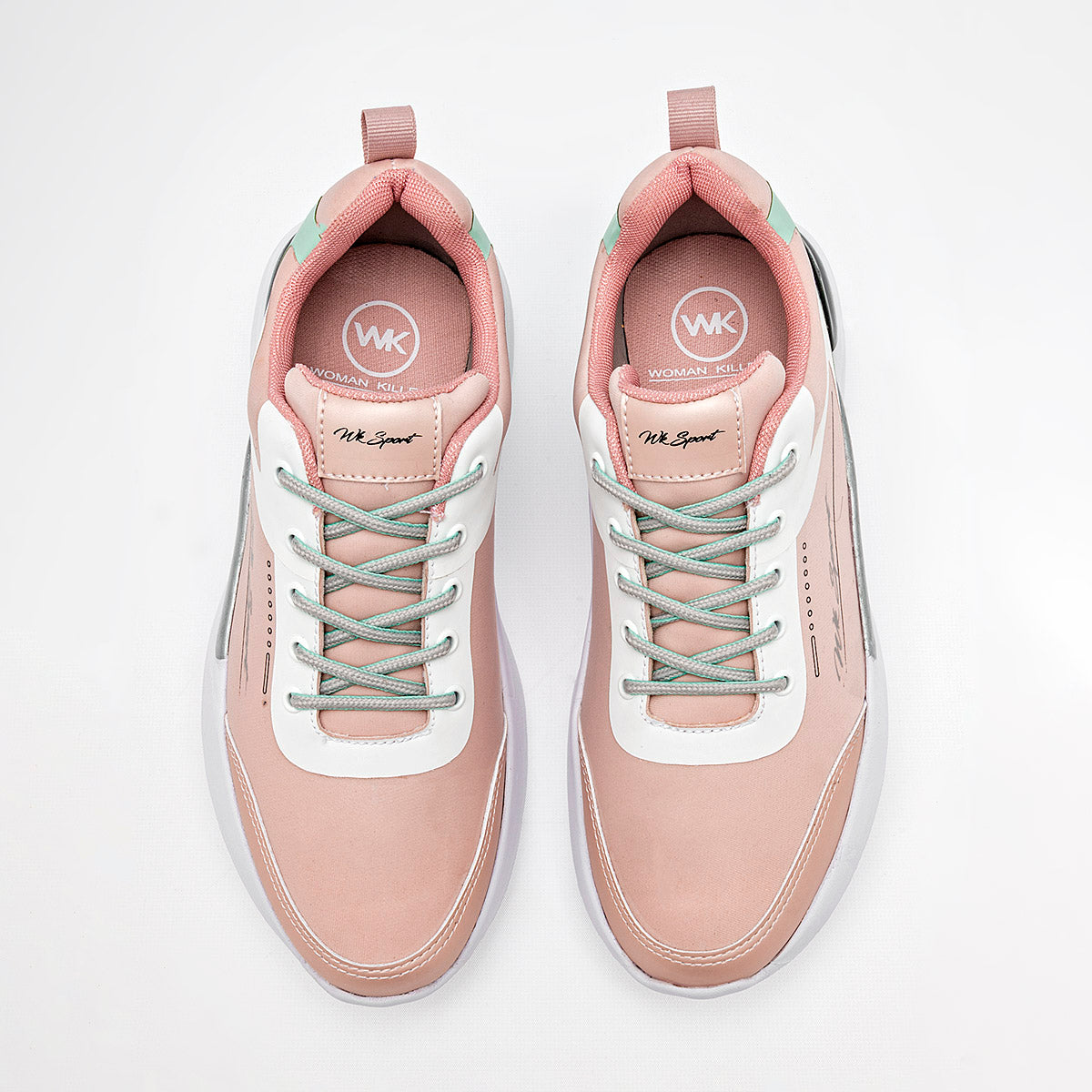 TENIS URBANO MUJER KILLER'S 20403 ROSA BLANCO VERDE