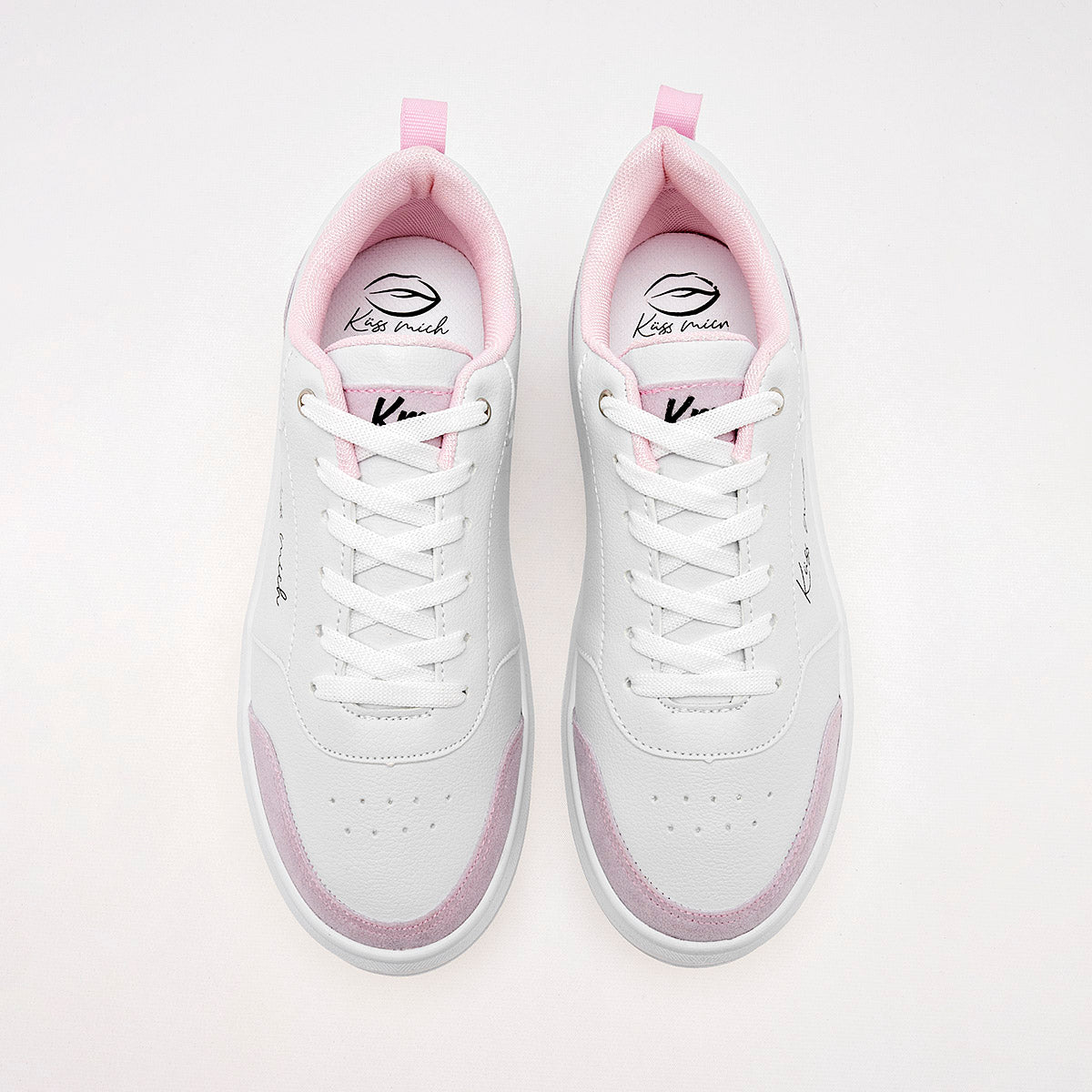 TENIS URBANO MUJER KÜSS MICH 033 BLANCO ROSA
