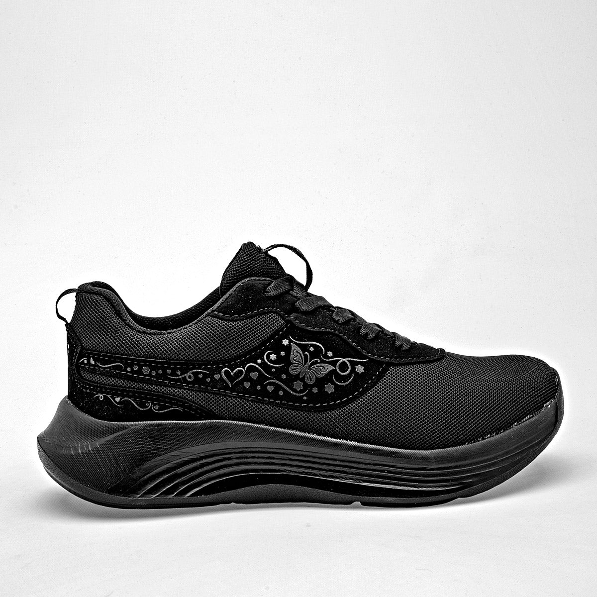 TENIS URBANO MUJER LADY ONE VS032 NEGRO