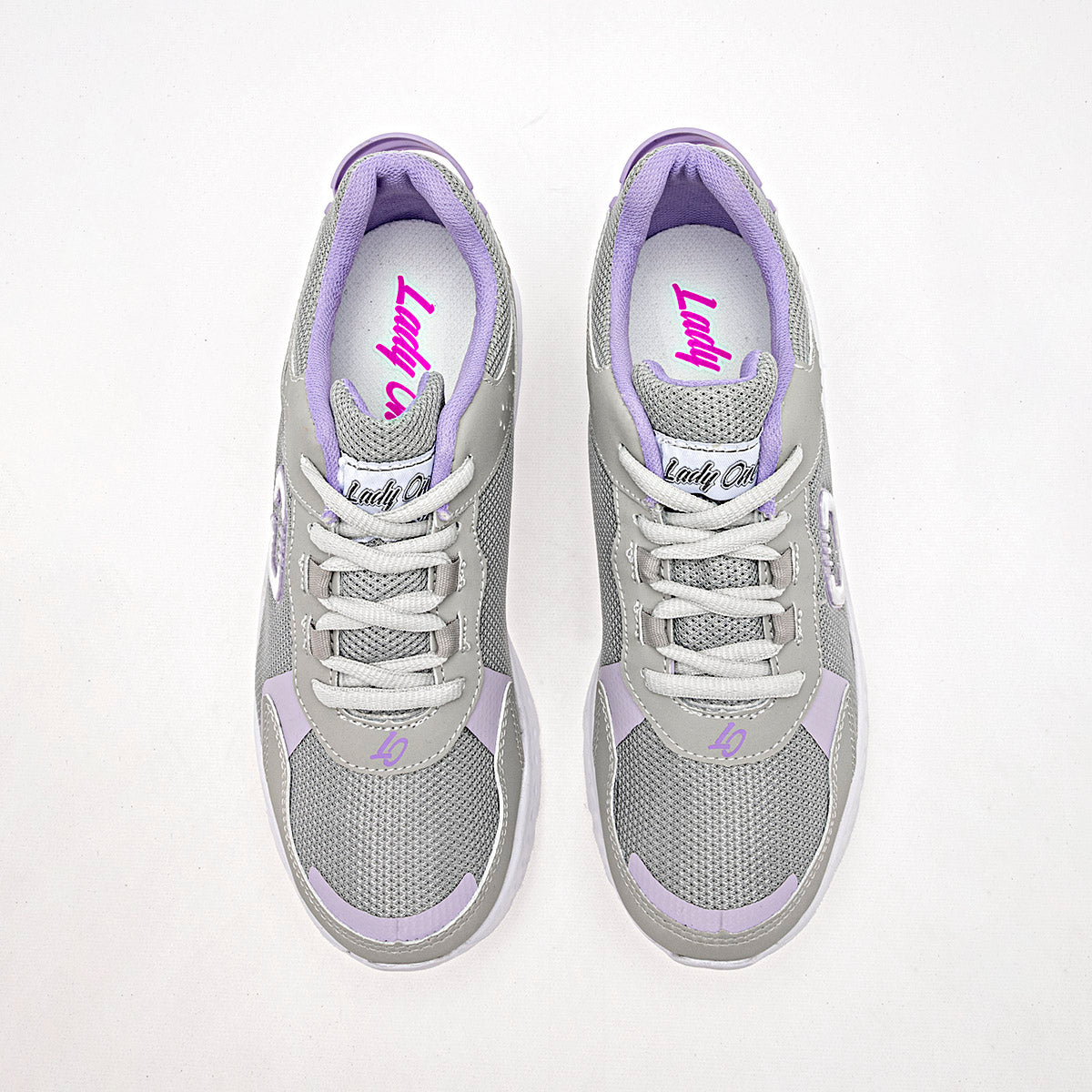 TENIS DEPORTIVO MUJER LADY ONE VS429 GRIS LILA