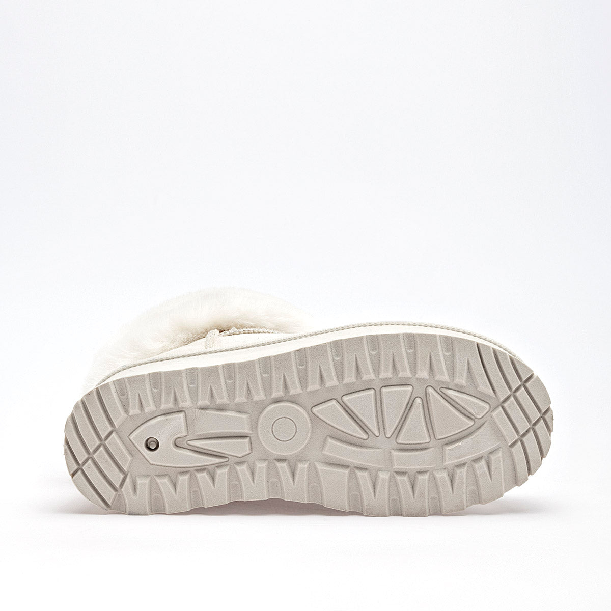 Botin Casual Moramora Mujer Liz Beige Plataforma 5 Cm