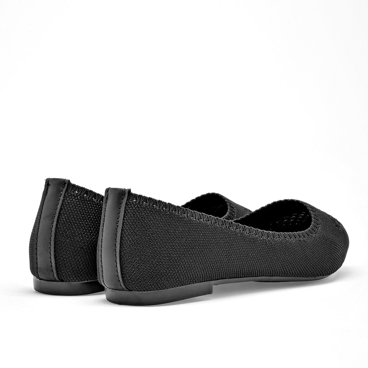 Flats Casuales Moramora Mujer Penny Negro