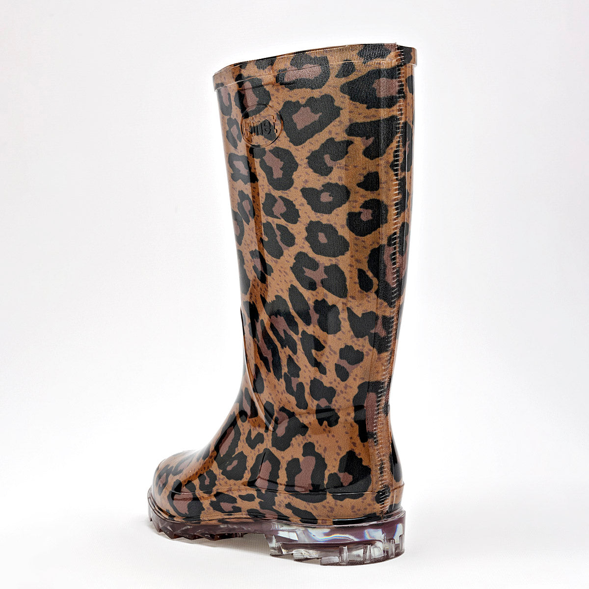 Bota De Lluvia Pinet Mujer Pulgarcit Camel Tubo 27 Cm