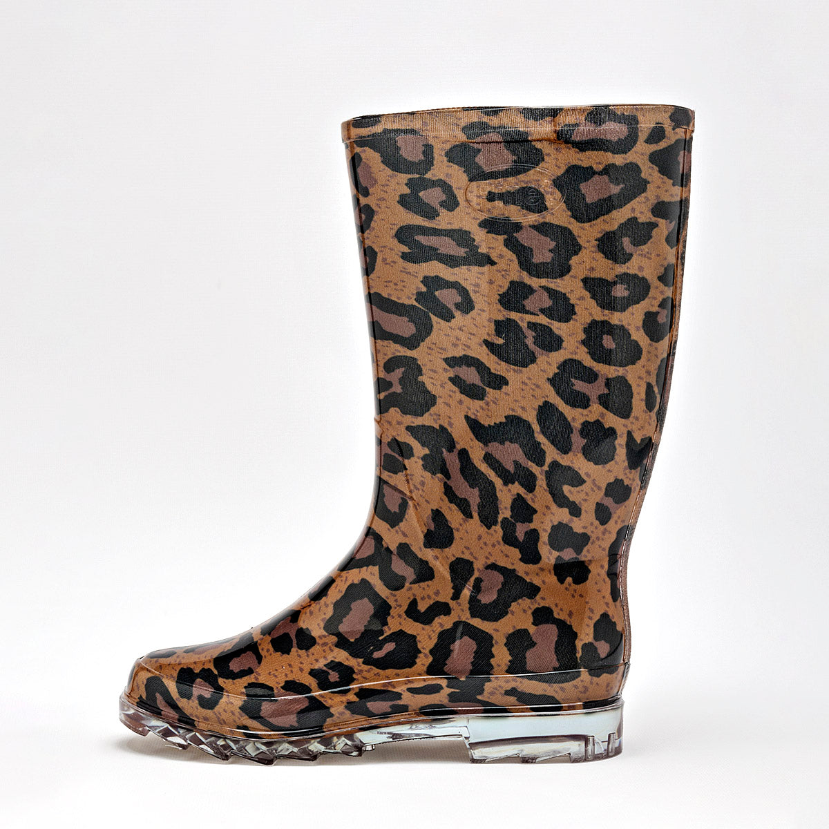 Bota De Lluvia Pinet Mujer Pulgarcit Camel Tubo 27 Cm