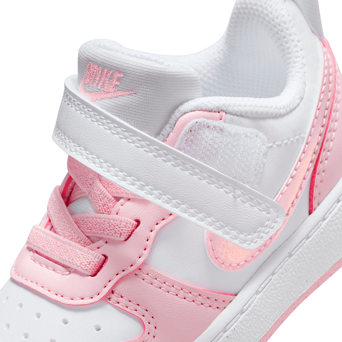 TENIS NIÑA URBANO NIKE Court Borough Low Recraft (BTV) BLANCO ROSA