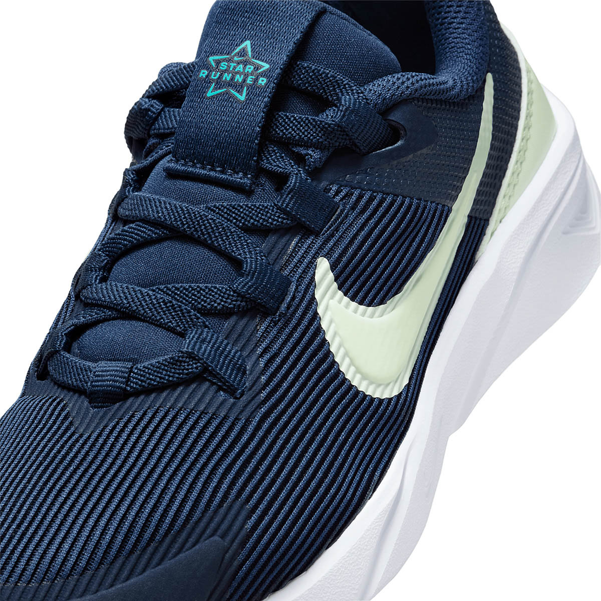 TENIS NIÑO DEPORTIVO NIKE  Star Runner 4 NN (PS) MARINO VERDE
