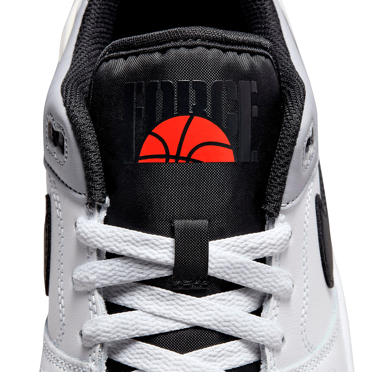 TENIS URBANO HOMBRE NIKE  Full Force Lo BLANCO GRIS NEGRO