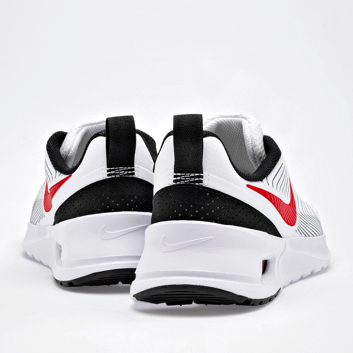 TENIS URBANO HOMBRE NIKE  Air Max Nuaxis BLANCO NEGRO ROJO