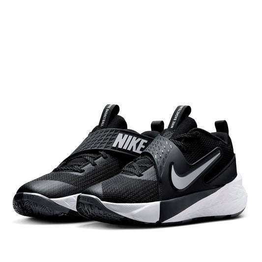 TENIS DEPORTIVO JUVENIL NIKE Team Hustle D 12 (GS) NEGRO BLANCO