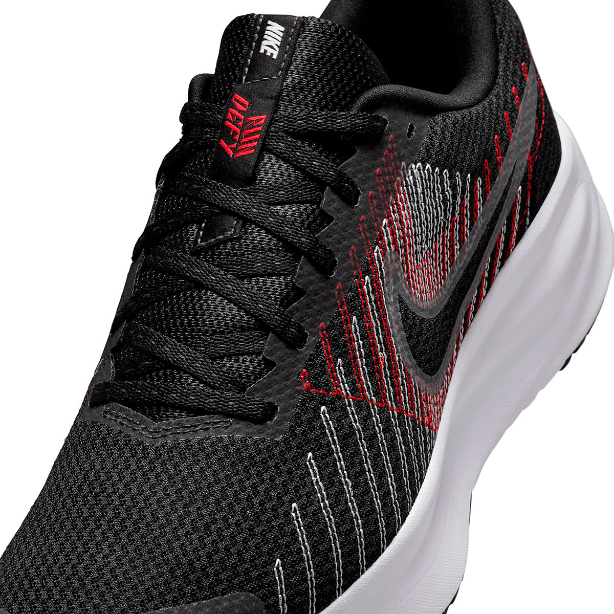 TENIS DEPORTIVO HOMBRE NIKE  Run Defy NEGRO ROJO