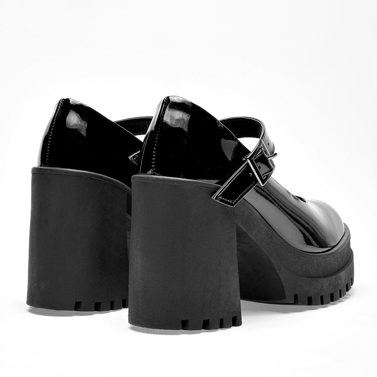 Zapato Tacon Charol Been Class Mujer 19523 Negro Tacon 10 Cm