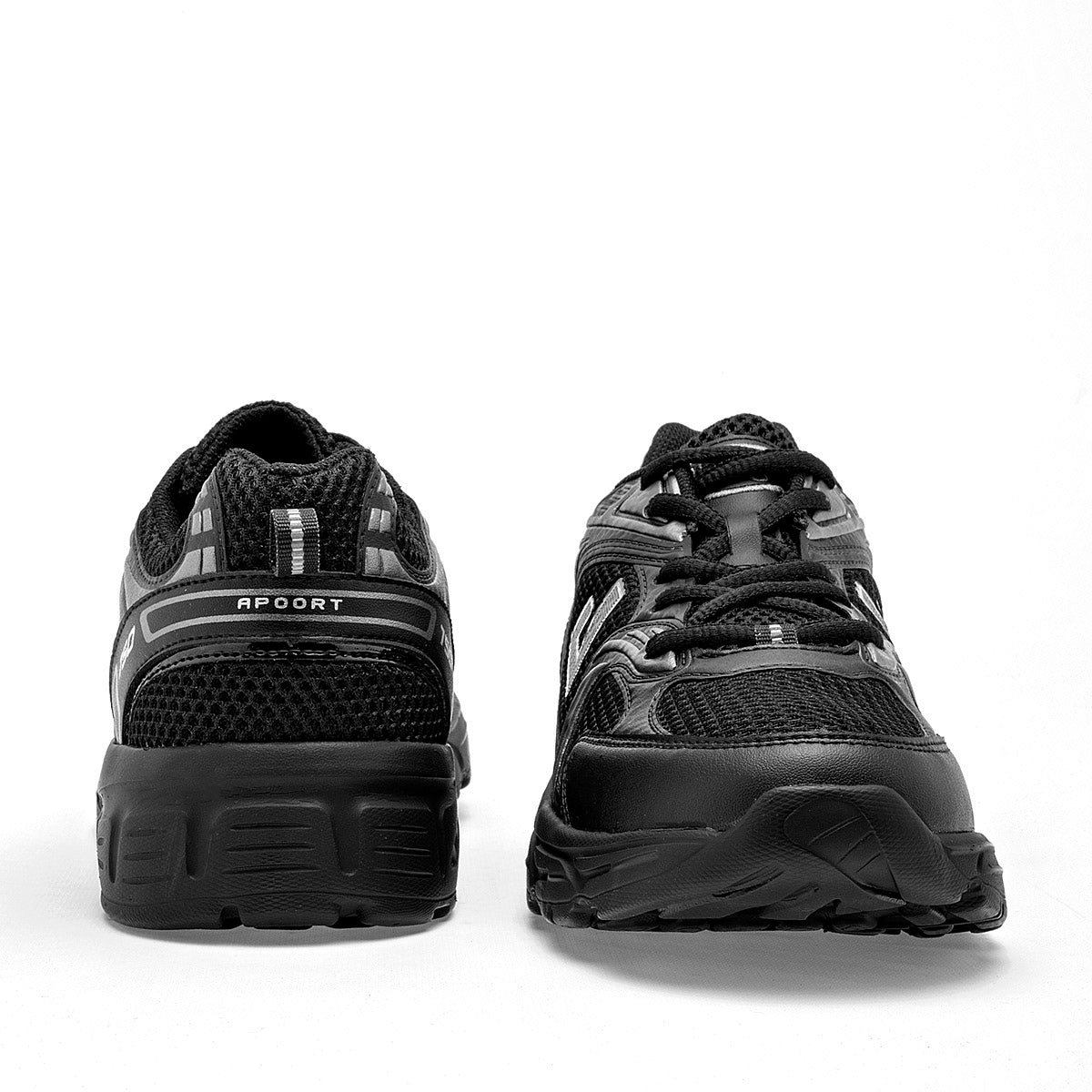 TENIS URBANO HOMBRE APOORT D750 NEGRO GRIS