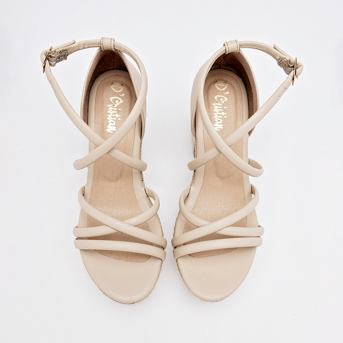 ZAPATO CASUAL MUJER D'CRISTIAN 590 BEIGE