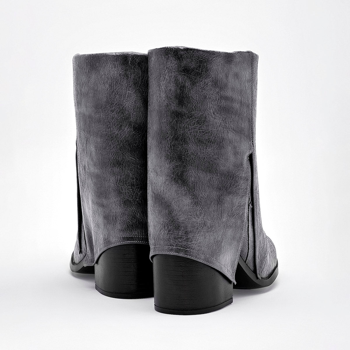 Bota Vaquera Been Class Mujer 19644 Gris Tacon 6 Cm