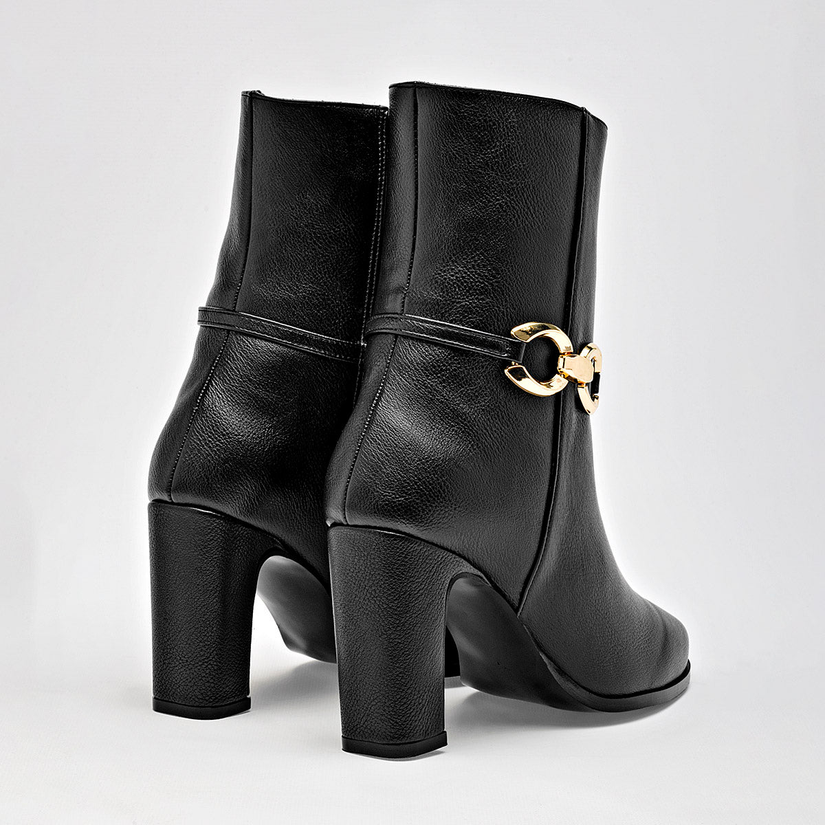 Bota Pietro Alessandro Mujer 5622 Negro Tacon 8 Cm