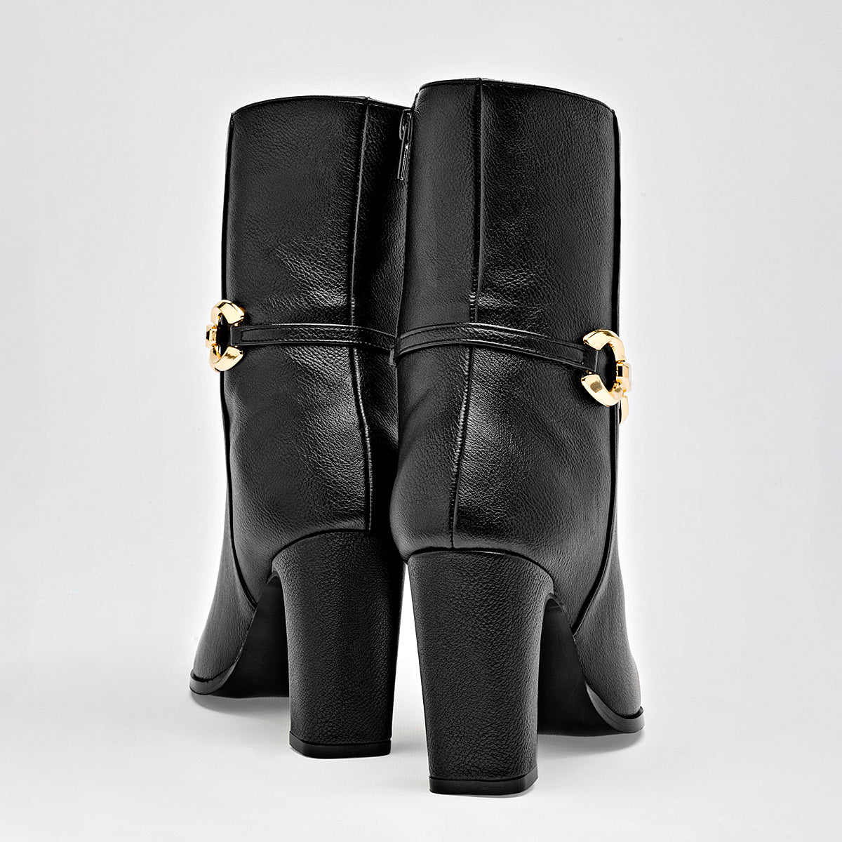 Bota Pietro Alessandro Mujer 5622 Negro Tacon 8 Cm