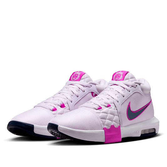 TENIS DEPORTIVO HOMBRE NIKE Lebron Witness VIII LILA FUCSIA NEGRO