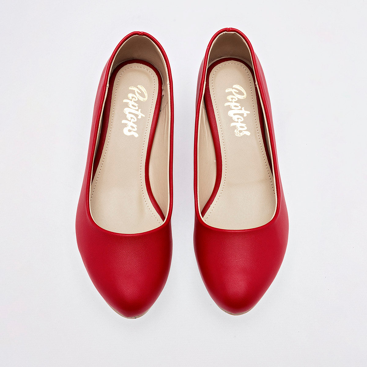 ZAPATILLA MUJER POPTOPS 2551 ROJO