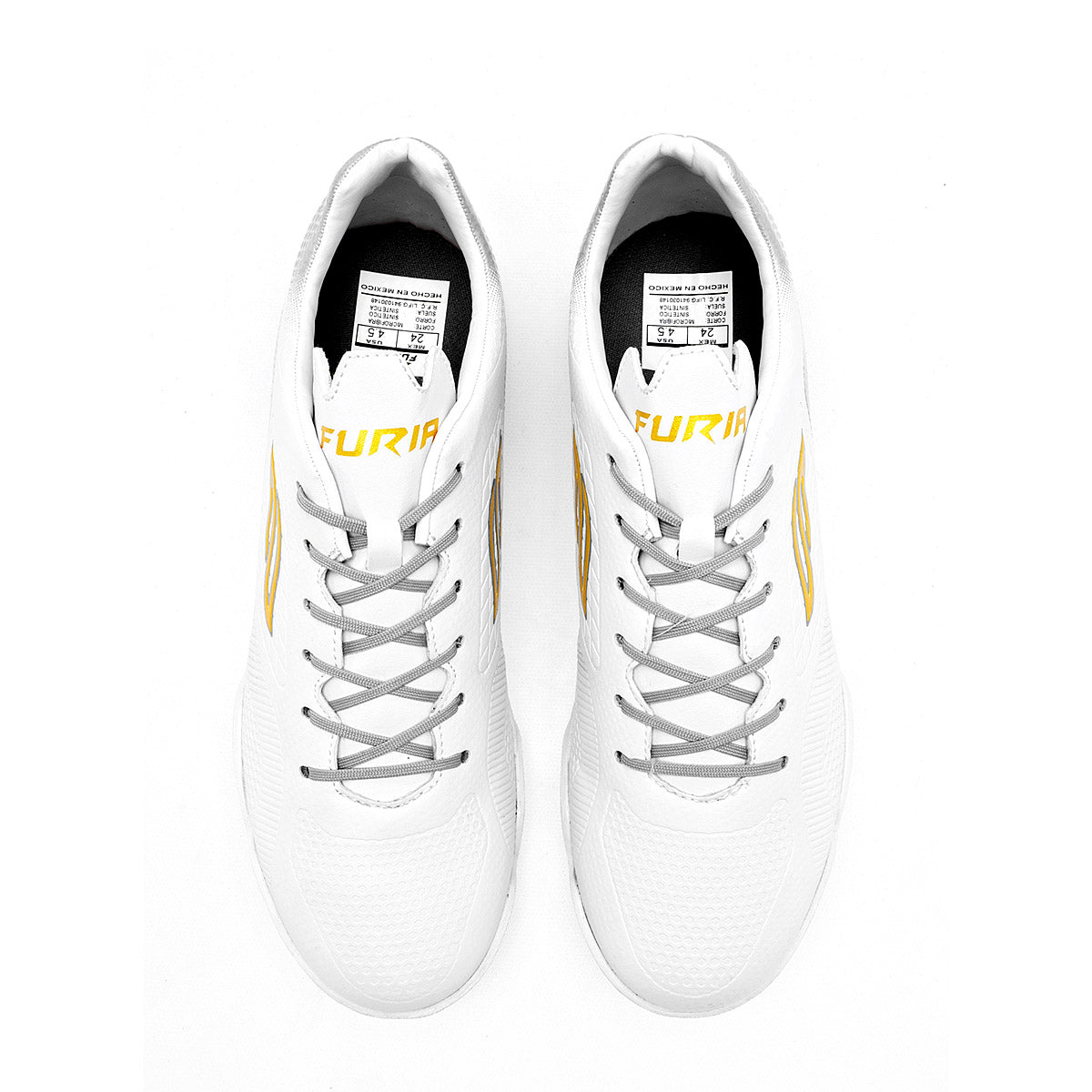 TENIS DEPORTIVO JUVENIL FURIA 1960M BLANCO PLATA