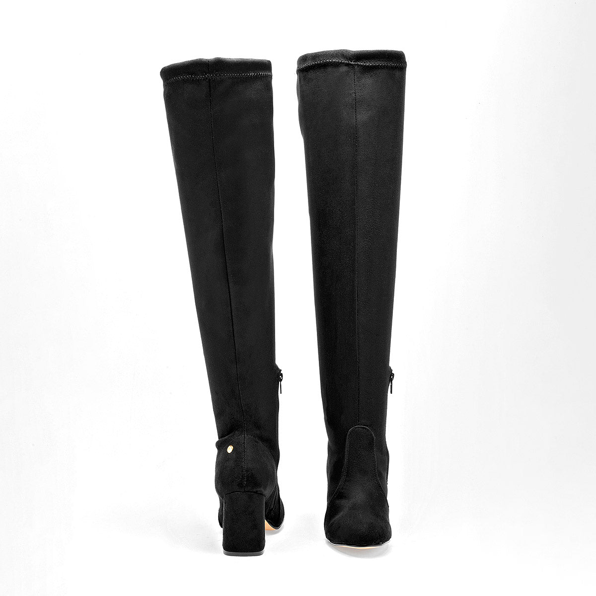 Bota Larga Moramora Para Mujer 143042121 Negro Tucon 8CM Tubo 56 CM