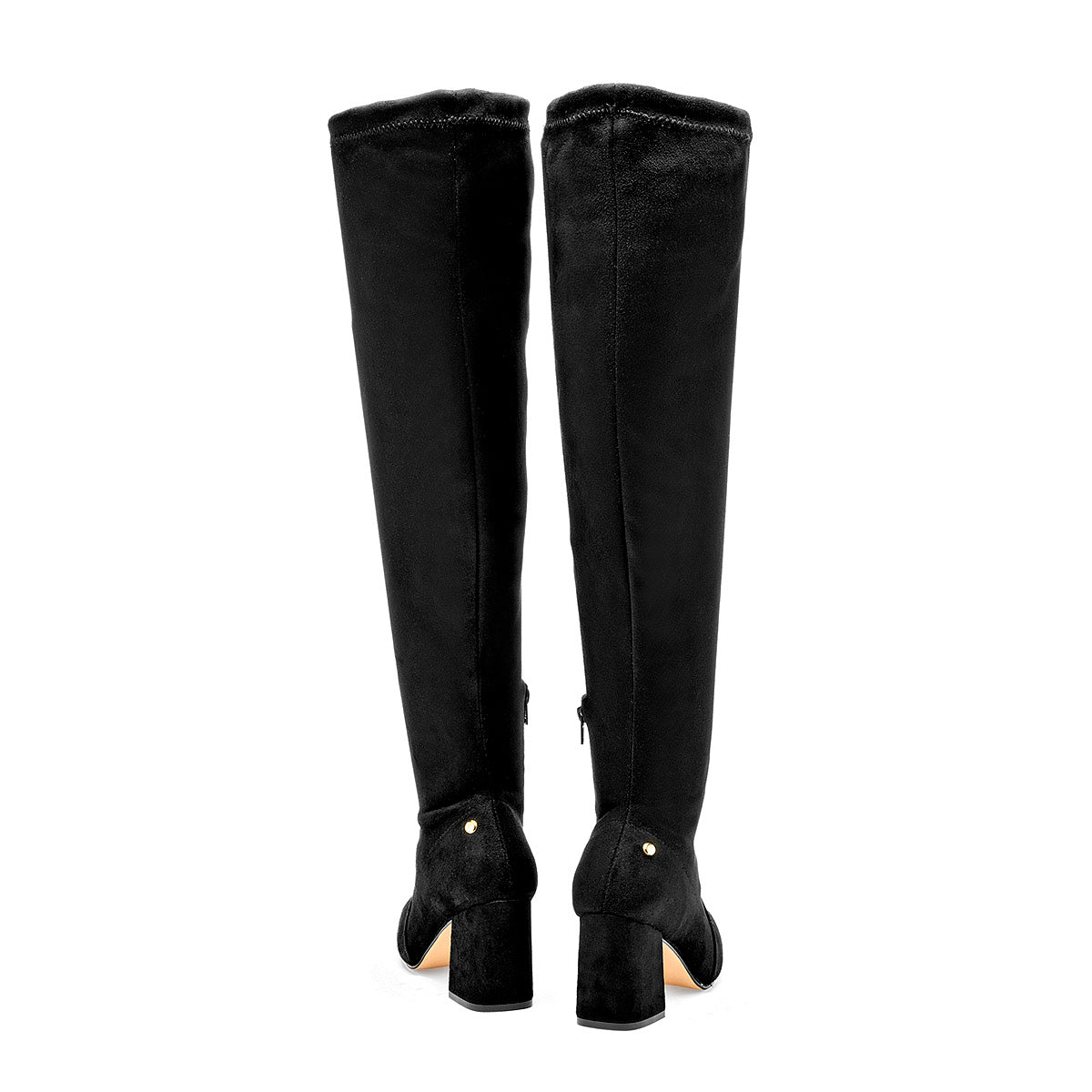 Bota Larga Moramora Para Mujer 143042121 Negro Tucon 8CM Tubo 56 CM