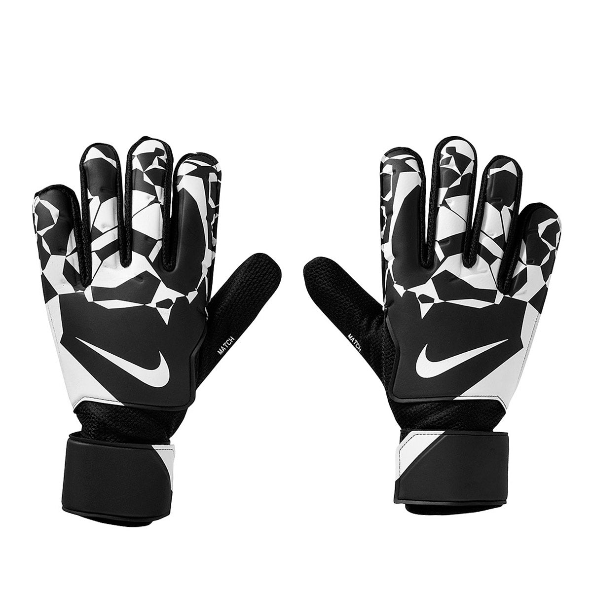 GUANTES FUTBOL NIKE  Match NEGRO BLANCO
