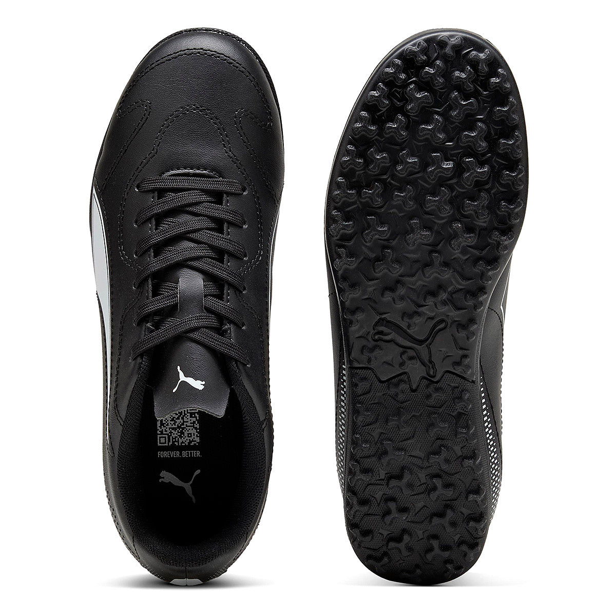 TENIS DEPORTIVO JOVEN PUMA Vitoria II TT Jr NEGRO BLANCO