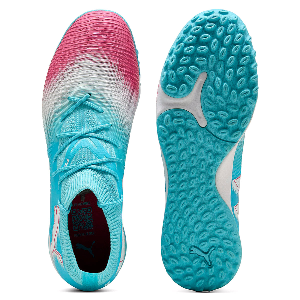 TENIS DEPORTIVO HOMBRE PUMA Future 8 Match Re-Charge TT AZUL ROSA BLANCO