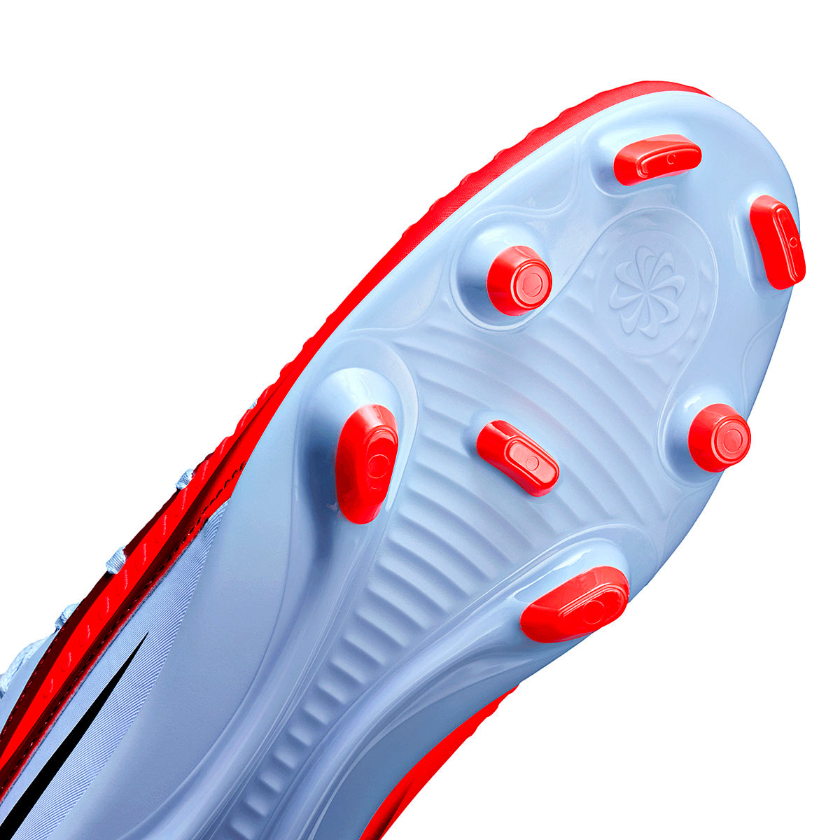 TENIS DEPORTIVO HOMBRE NIKE Phantom 6 High Club FG/MG AZUL NARANJA