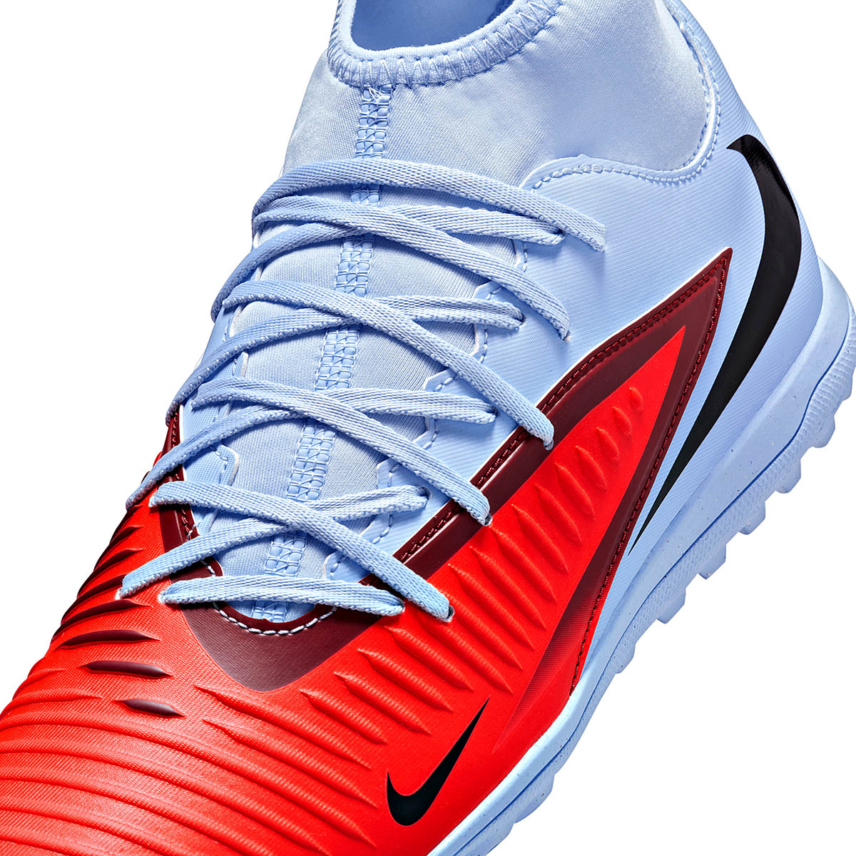 TENIS DEPORTIVO HOMBRE NIKE Phantom 6 High Club TF AZUL NARANJA