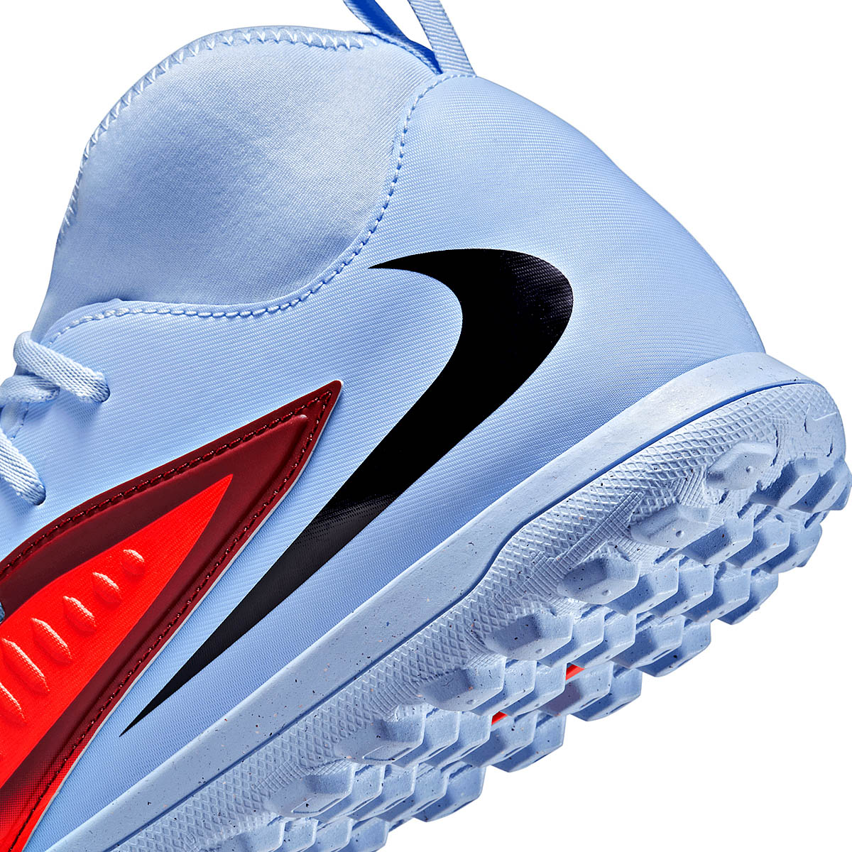 TENIS DEPORTIVO HOMBRE NIKE Phantom 6 High Club TF AZUL NARANJA