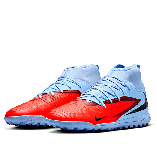 TENIS DEPORTIVO HOMBRE NIKE Phantom 6 High Club TF AZUL NARANJA