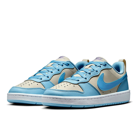 TENIS DEPORTIVO JUVENIL NIKE  Court Borough Low Recraft (BG) AZUL GRIS