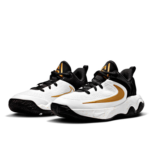 TENIS DEPORTIVO JUVENIL NIKE Giannis Immortality 4 (GS) BLANCO NEGRO ORO