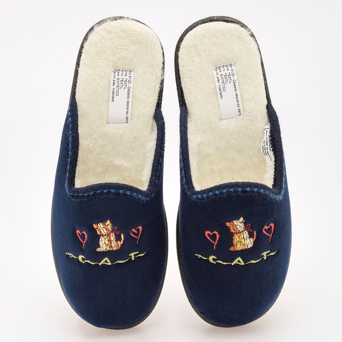 PANTUFLA MUJER NIAGARA 6100 MARINO